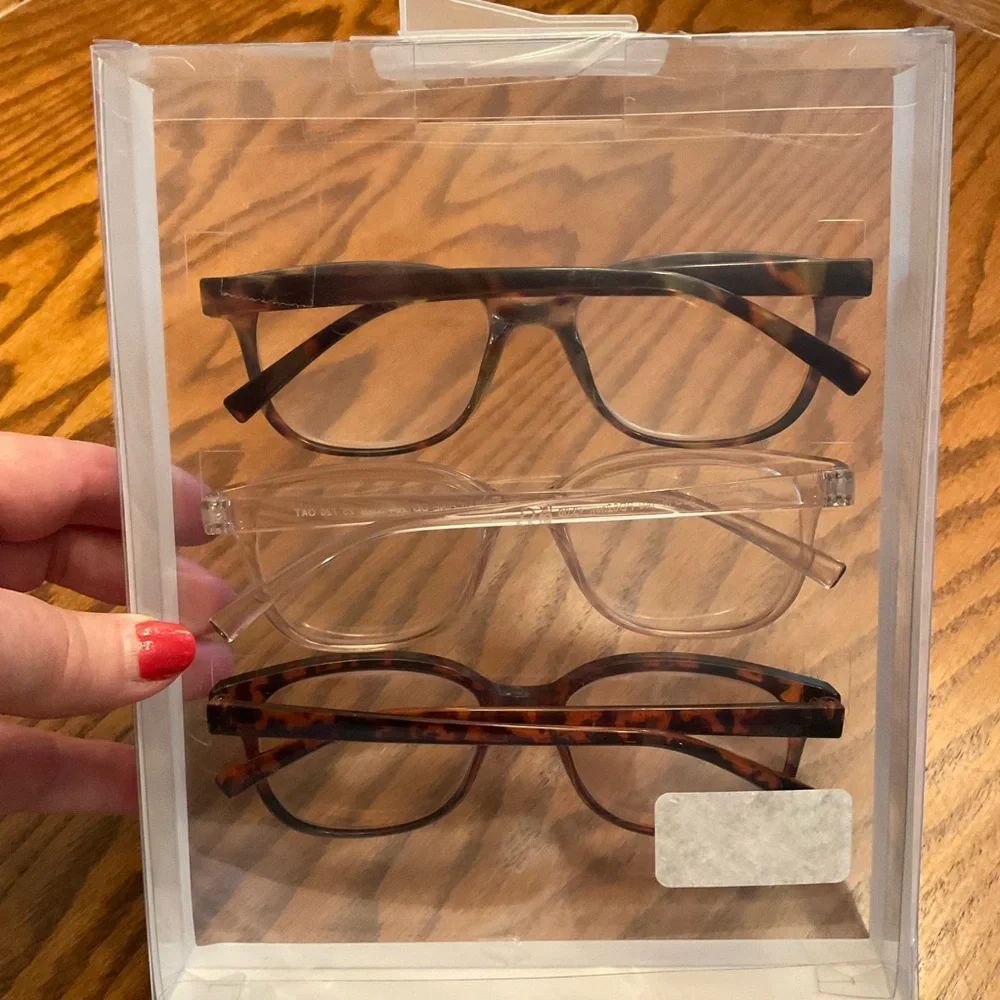 New In Package - Nine West Set of 3 Reading Glasses, +3.00 Strength